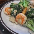 pumpkin23's cooksnap of when they made 海老とブロッコリーの卵とじ.
