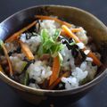 スタイリッシュママ's cooksnap of when they made 胡麻香る栄養満点炊き込みご飯.