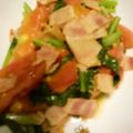サトモユリア's cooksnap of when they made 朝食向け！ほうれん草とトマトの炒め物.