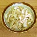 ピヨピー's cooksnap of when they made ゴーヤとササミのごま味噌和え.