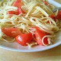 monoitiki's cooksnap of when they made トマトのペペロンチーノ.
