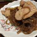happy-nao's cooksnap of when they made ✿簡単 豚肉と糸こんにゃく　炒め✿.