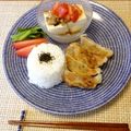 奈緒美's cooksnap of when they made トマトザーサイやっこ.