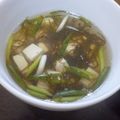 まえっちの食卓's cooksnap of when they made 酢っぱ温かい♪もずくと葱のスープ.
