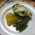 ななみのドレイ's cooksnap of when they made ☆定番のマヨ和え♪エビとアボカドのサラダ.