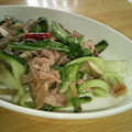 ぴーの助's cooksnap of when they made 豚肉とザーサイの炒め物.