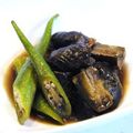 ゴロママ。's cooksnap of when they made なす＆オクラ煮びたし.