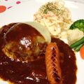 ユカまんま's cooksnap of when they made トマトチーズハンバーグ.