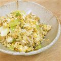 aiaiai323's cooksnap of when they made 青じそ香るさっぱりレタスチャーハン.