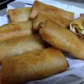 わんめぐ's cooksnap of when they made 【農家のレシピ】かぼちゃのクリチー春巻き.