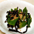 とむとむとみ～'s cooksnap of when they made オクラと塩昆布の中華風和え物.
