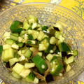 ☆Kayorina☆'s cooksnap of when they made きゅうりとナスの山形のだし風.