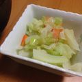messier225's cooksnap of when they made キャベツのごま油和え.