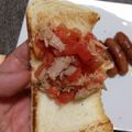 なかつかさのたいふ's cooksnap of when they made シーチキンの彩りブルスケッタ.