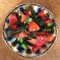 tomominj's cooksnap of when they made オクラとトマトの夏サラダ.