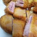 ayaちげ's cooksnap of when they made 大好き★チーズハムカツ★.