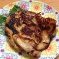 Mickey2013's cooksnap of when they made 鶏モモ肉のハーブ麹焼き.
