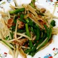 スプリングストーリー's cooksnap of when they made ニラもやしの豚そぼろ炒め。.