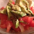 料理修行中♡'s cooksnap of when they made アボガドトマトサラダ.