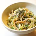 sacoママ's cooksnap of when they made 胡瓜&竹輪&みょうが&大葉のｻﾗﾀﾞ.