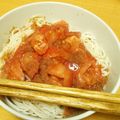 ＊＊みぃ's cooksnap of when they made ランチに☆トマト＆明太子ぶっかけそうめん.