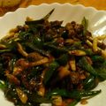 fufufunoko's cooksnap of when they made 簡単★チンジャオロース風♪.