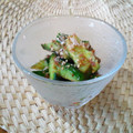 kururin18's cooksnap of when they made さっぱり夏のきゅうりの梅あえ.