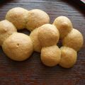 がっこいぶり's cooksnap of when they made ☆★素朴な　そばボーロ★☆.