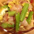 ティットン's cooksnap of when they made アスパラベーコン炒め.