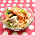 シャンプーハット's cooksnap of when they made ほうれん草(青菜)とささみのゴママヨ和え.