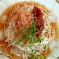 あかまるこ。's cooksnap of when they made 梅しそ冷やしうどん.
