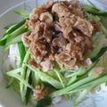 さやポニョ's cooksnap of when they made 肉みそde野菜たっぷりそうめん.