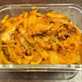 や-たん's cooksnap of when they made 簡単で味わい深い☆鯖水煮缶ケチャップ炒め.