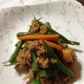 広野のタイタン's cooksnap of when they made 簡単！ツナといんげん、人参の甘辛炒め.