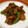 naomix63's cooksnap of when they made 鶏肉としし唐の味噌炒め.