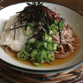 ringdoll's cooksnap of when they made とろろと梅のネバ②そば.