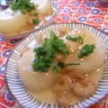 tomokoshiawase's cooksnap of when they made 海老のあんかけ大根☆.