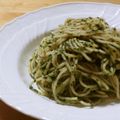 ポネポネット's cooksnap of when they made シェフ直伝！色鮮やかなジェノベーゼソース.