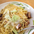 毎日おかあちゃん's cooksnap of when they made 超簡単♪ さんまの蒲焼とキャベツのパスタ.