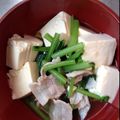 haru5150's cooksnap of when they made 即完成！小松菜と厚揚げ、豚肉のサッパリ煮.