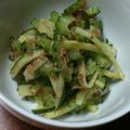 hanako0416's cooksnap of when they made ゴーヤとキュウリの梅和え.