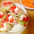 67luna's cooksnap of when they made トマトとモッツァレラチーズの生春巻.