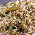 ティノブチョウ's cooksnap of when they made ゴーヤとじゃこの佃煮.
