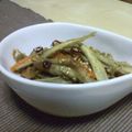 ふんか's cooksnap of when they made きんぴらごぼう(味噌風味).