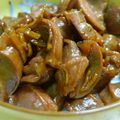 myukitty's cooksnap of when they made 砂肝の甘辛炒め.