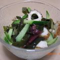 ミミタロウ's cooksnap of when they made キュウリとワカメのちょい辛☆酢の物.