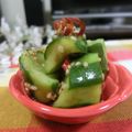 ぽっぽぺぺ's cooksnap of when they made 超簡単！きゅうりの浅漬け☆韓国風☆.