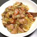 かおるんんんんん's cooksnap of when they made キャベツとウインナーのあんかけ丼♪.