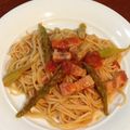 おやきまま's cooksnap of when they made アスパラベーコンパスタ　初心者用.