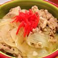 ❁CK❁'s cooksnap of when they made ♪某〇野家風な♪　＊豚丼＊.